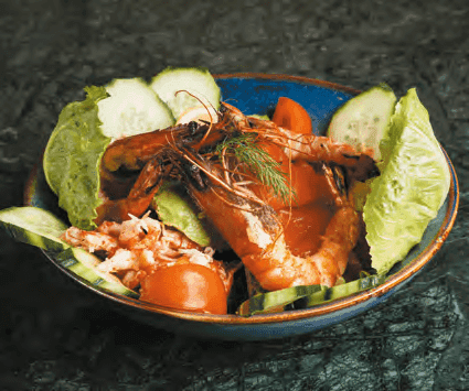 Salade d'été du restaurant Le Patio du Marché de Rungis
